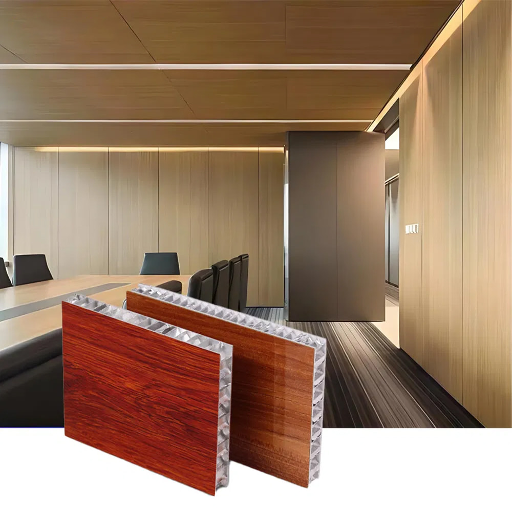 Pannelli a nido d'ape in alluminio da 18 mm per armadi e porte della cucina Fabbrica di pannelli a nido d'ape in alluminio