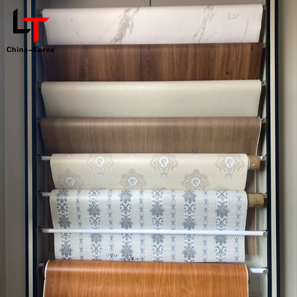 Pellicola per trasferimento di calore per laminazione di stampa 3D 5D Pellicola per decorazione di mobili in PVC Pellicola per pressa sotto vuoto per pannello a parete WPC Scheda UV