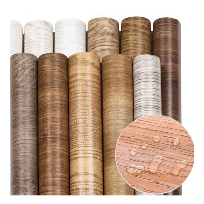 Pellicola per trasferimento di calore in marmo con stampa a caldo dorata Pellicola decorativa per mobili in PVC Pellicola per pressa sotto vuoto per porta per pannello UV WPC