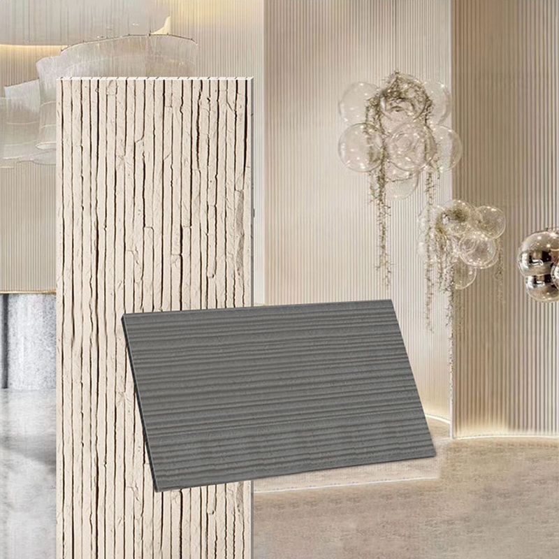 Pannelli murali leggeri ignifughi dal design moderno Nuovo materiale Rivestimento in pietra morbida Piastrelle MCM flessibili Rivestimento murale in pietra lineare