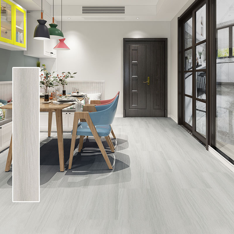 Marmo bianco e nero Grano di legno Nucleo rigido Interlock Click Lock Vinile Plancia Pavimento Piso PVC Interno Click Piso SPC Pavimentazione