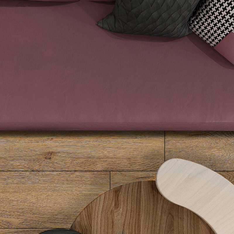 Piastrella in plastica di durevolezza che fa galleggiare la pavimentazione di legno impermeabile del grano 4mm 5mm 6mm 7mm 8mm del PVC clicca la pavimentazione SPC della plancia del vinile