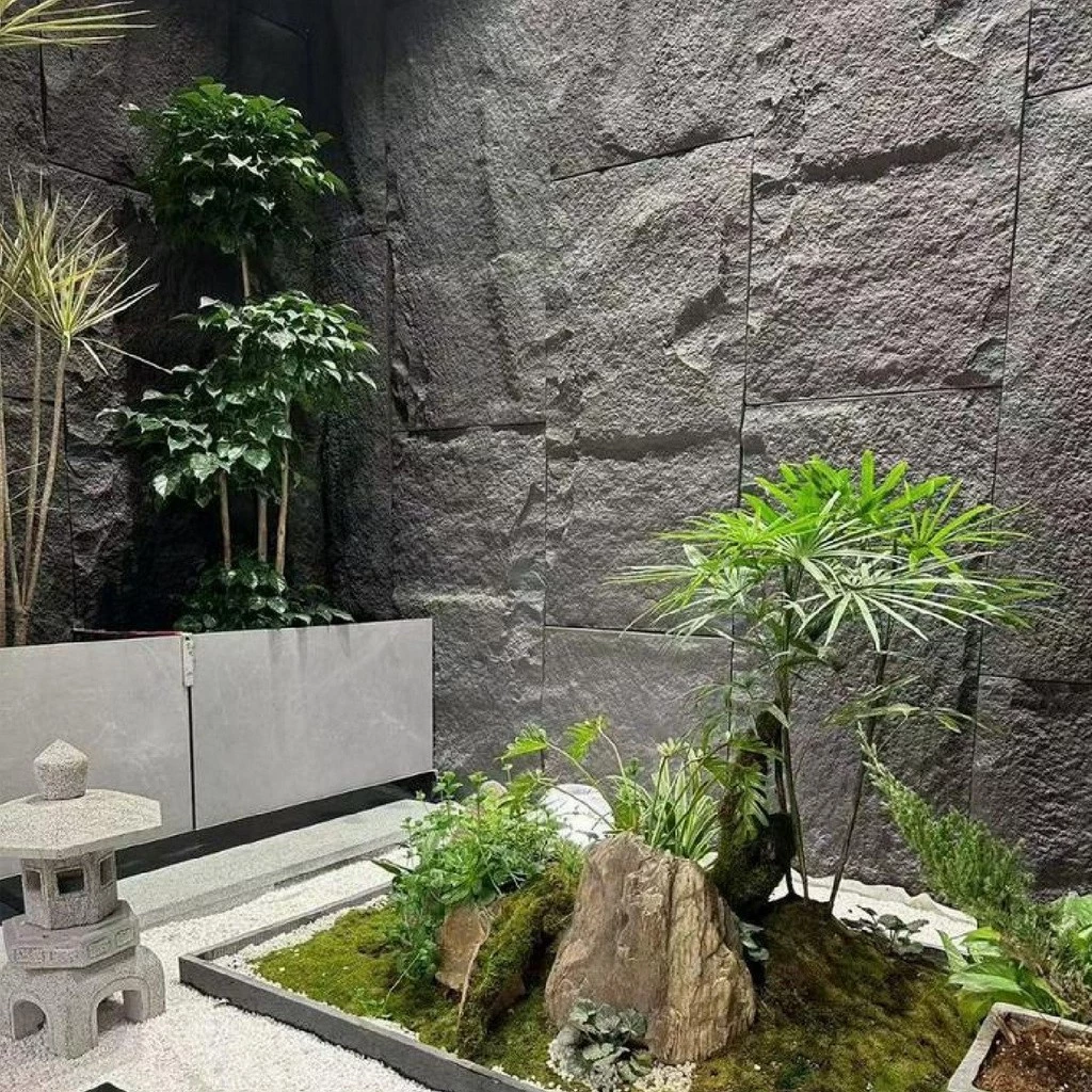Installare PU Stone è come installare pannelli di legno: un decoratore può impararlo in mezza giornata
