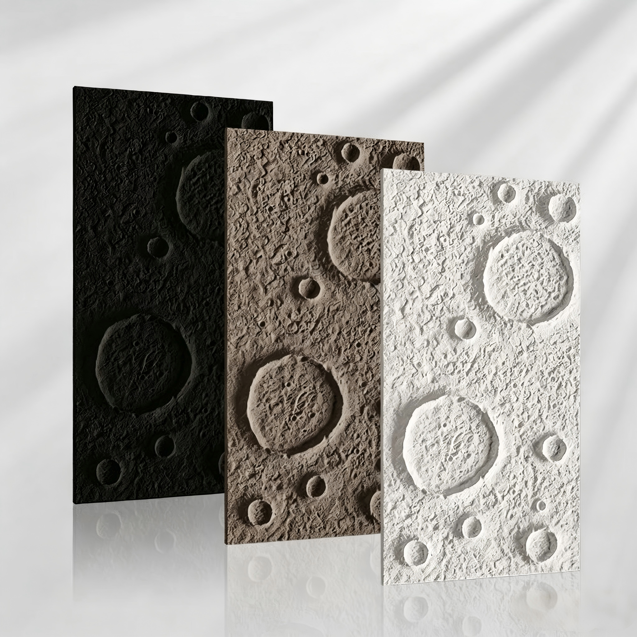 PU Moon Stone Wall: quando l'estetica cosmica entra negli spazi domestici